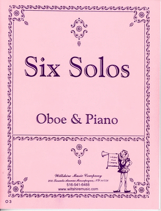Book cover for Six Solos