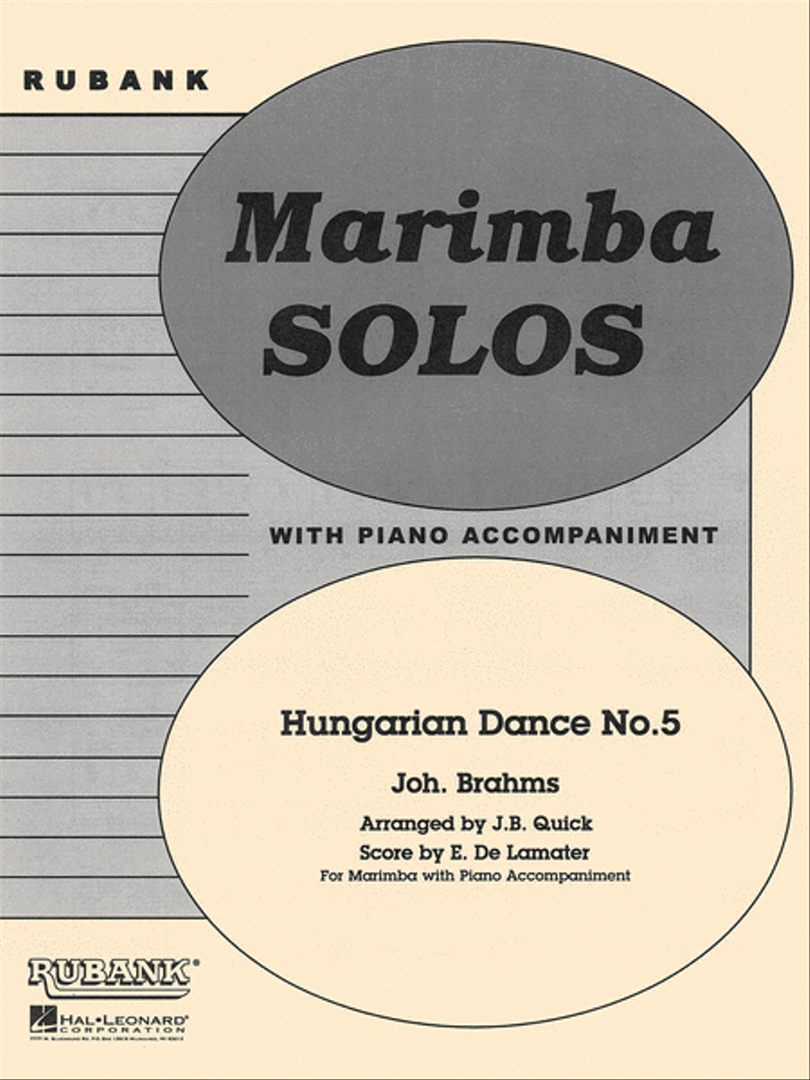 Hungarian Dance No. 5 Piano Accompaniment scores gallery preview page 1