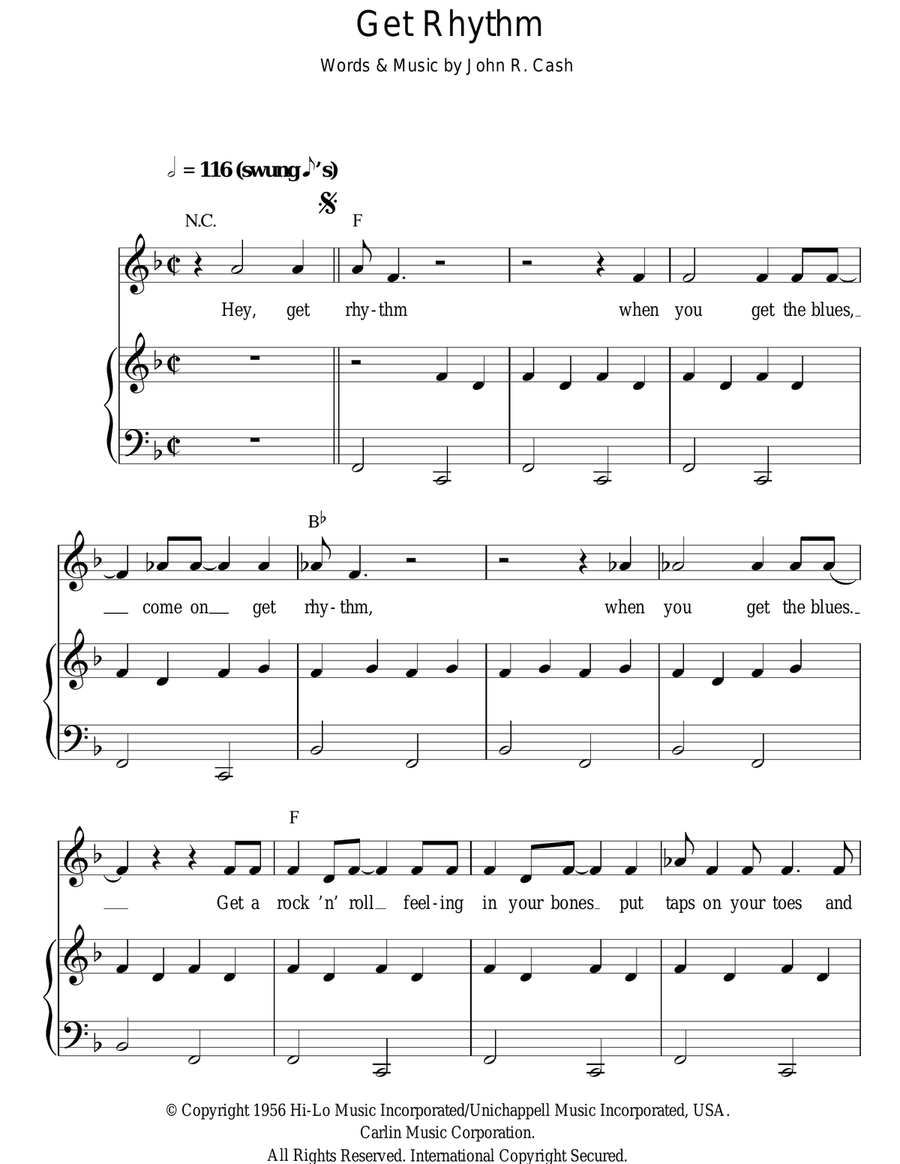 Get Rhythm Guitar scores gallery preview page 1