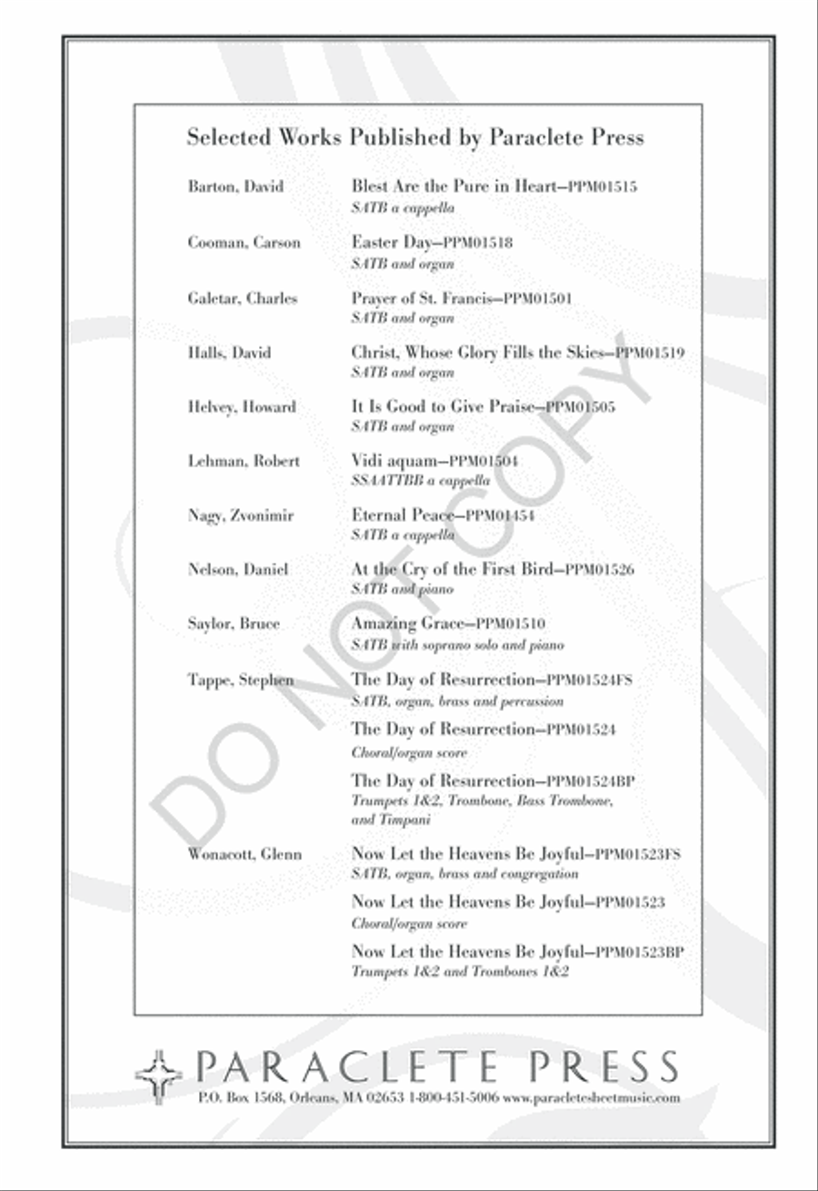 In Sweet Rejoicing In Sweet Rejoicing TB scores gallery preview page 16