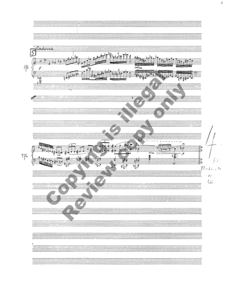 Concerto No. 2 for Piano and Orchestra (Additional Full Score)