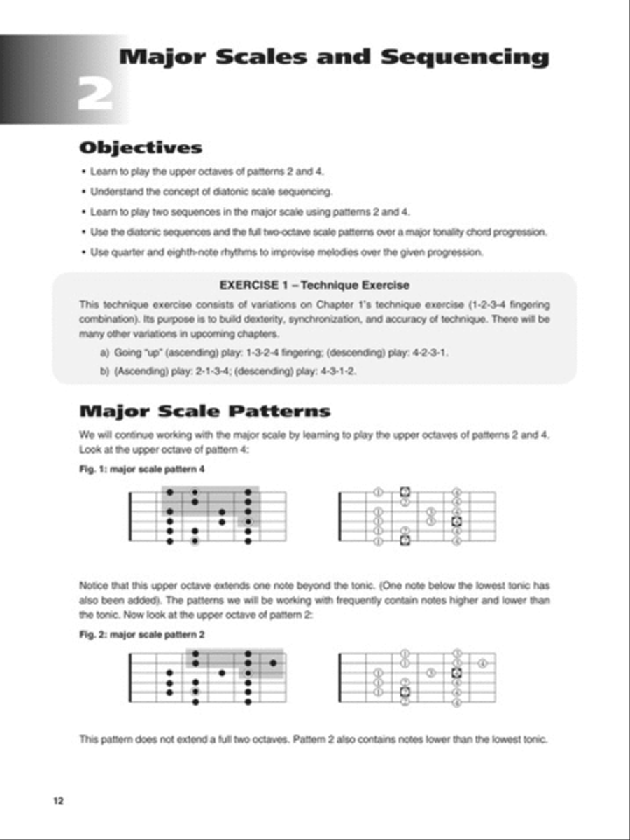 All-in-One Guitar Soloing Course Electric Guitar scores gallery preview page 4