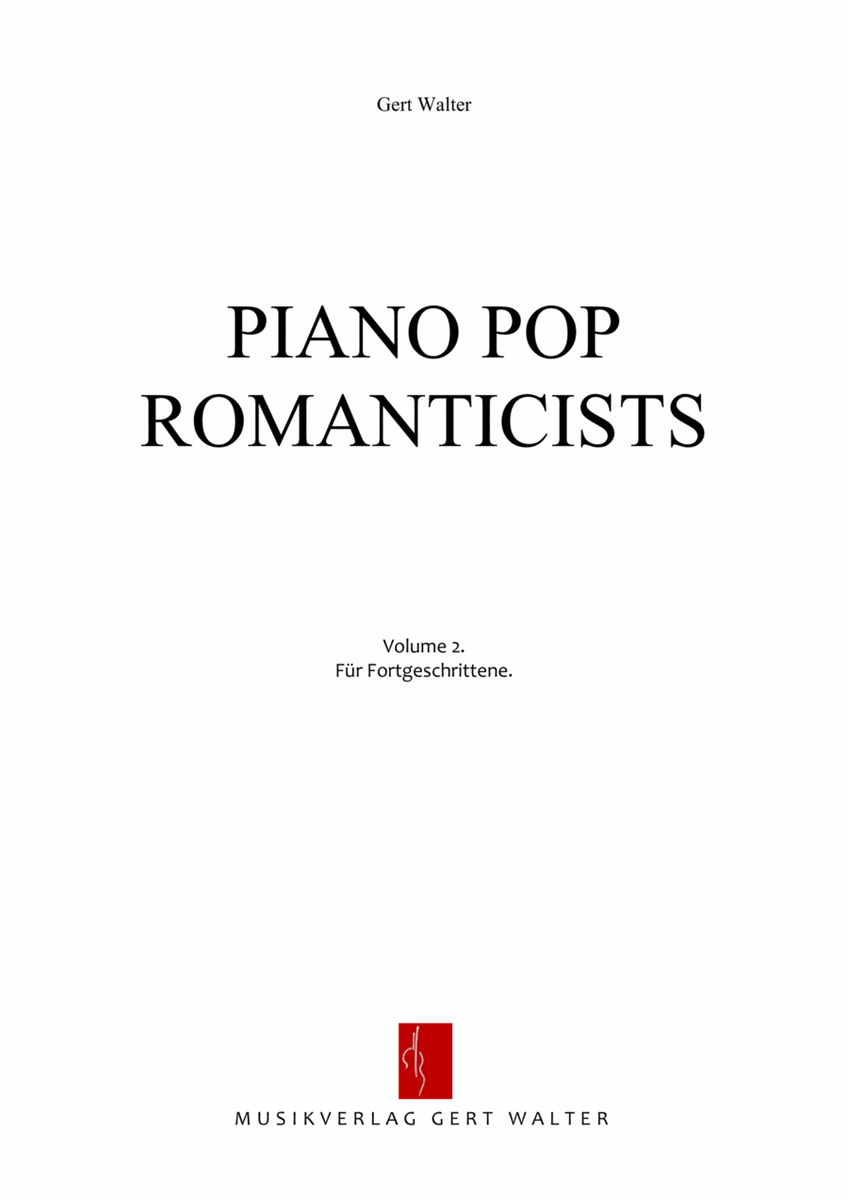 Piano Pop Romanticists Volume 2 image number null