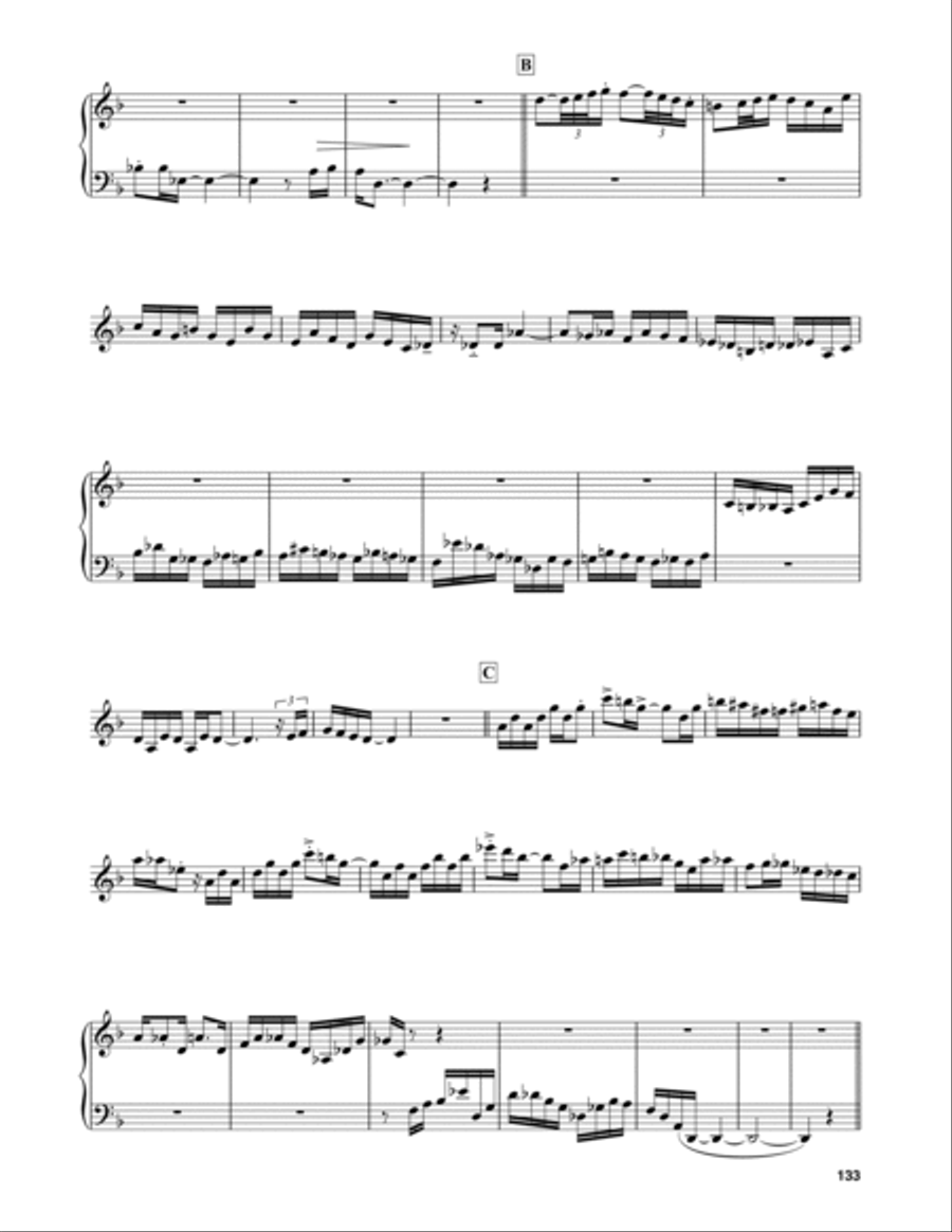 Improvisation On Scarlatti Piano scores gallery preview page 2
