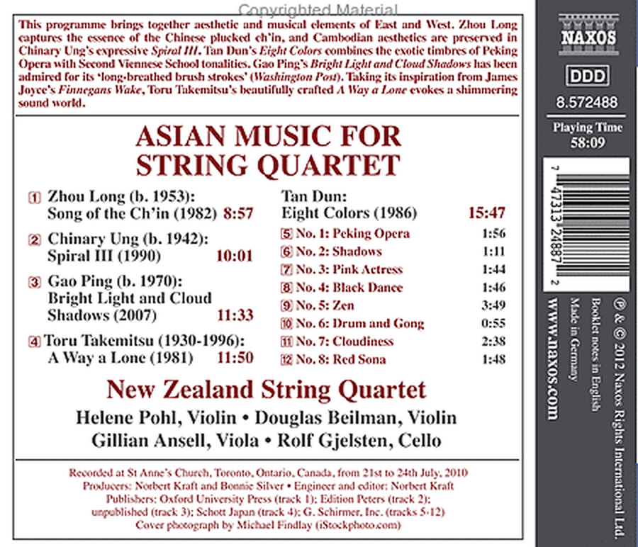 Works for String Quartet image number null