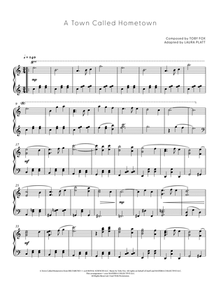 A Town Called Hometown (DELTARUNE - Piano Sheet Music)
