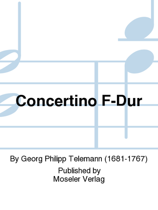 Concertino F-Dur