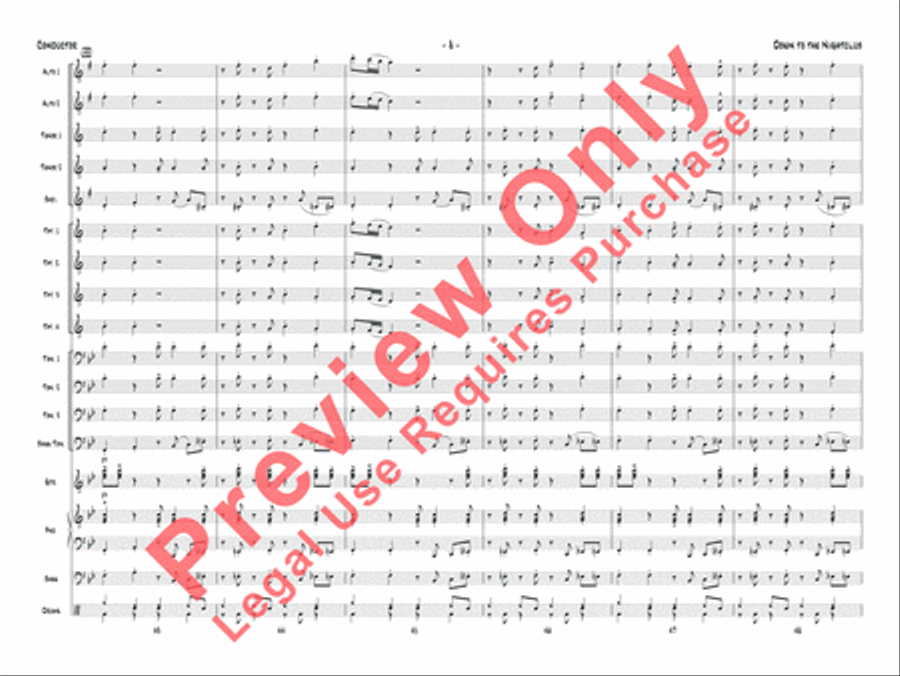 Down to the Nightclub Down to the Nightclub Jazz Ensemble scores gallery preview page 9