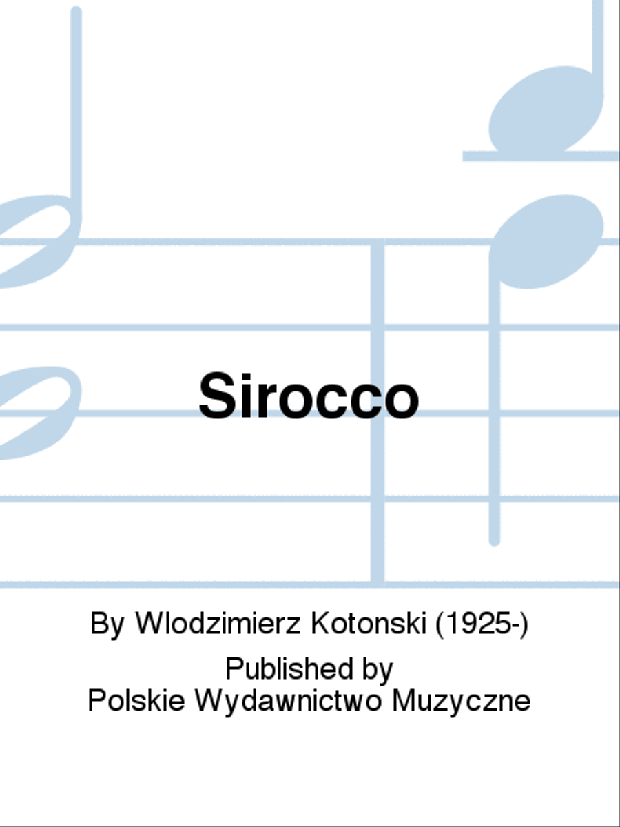 Sirocco School and Community scores gallery preview page 1