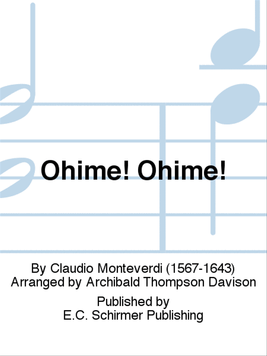 Ohime! Ohime! TTBB scores gallery preview page 1