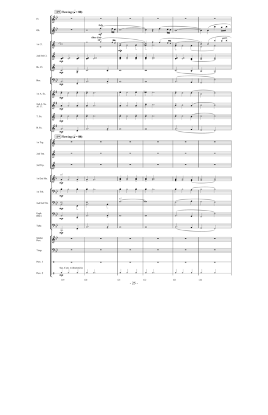 Return of the Crusaders Concert Band scores gallery preview page 24