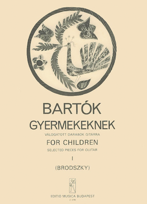 Book cover for For Children, Volume 1