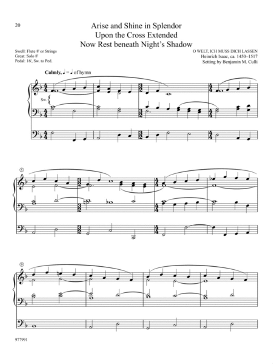 Hymn Tune Innovations: Five Preludes on God's Love and Grace Organ scores gallery preview page 6