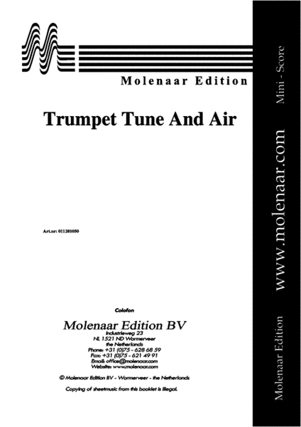 Trumpet Tune And Air