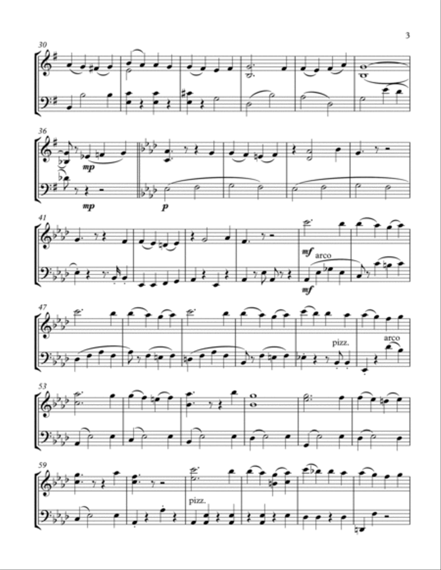 L-O-V-E String Duet scores gallery preview page 5
