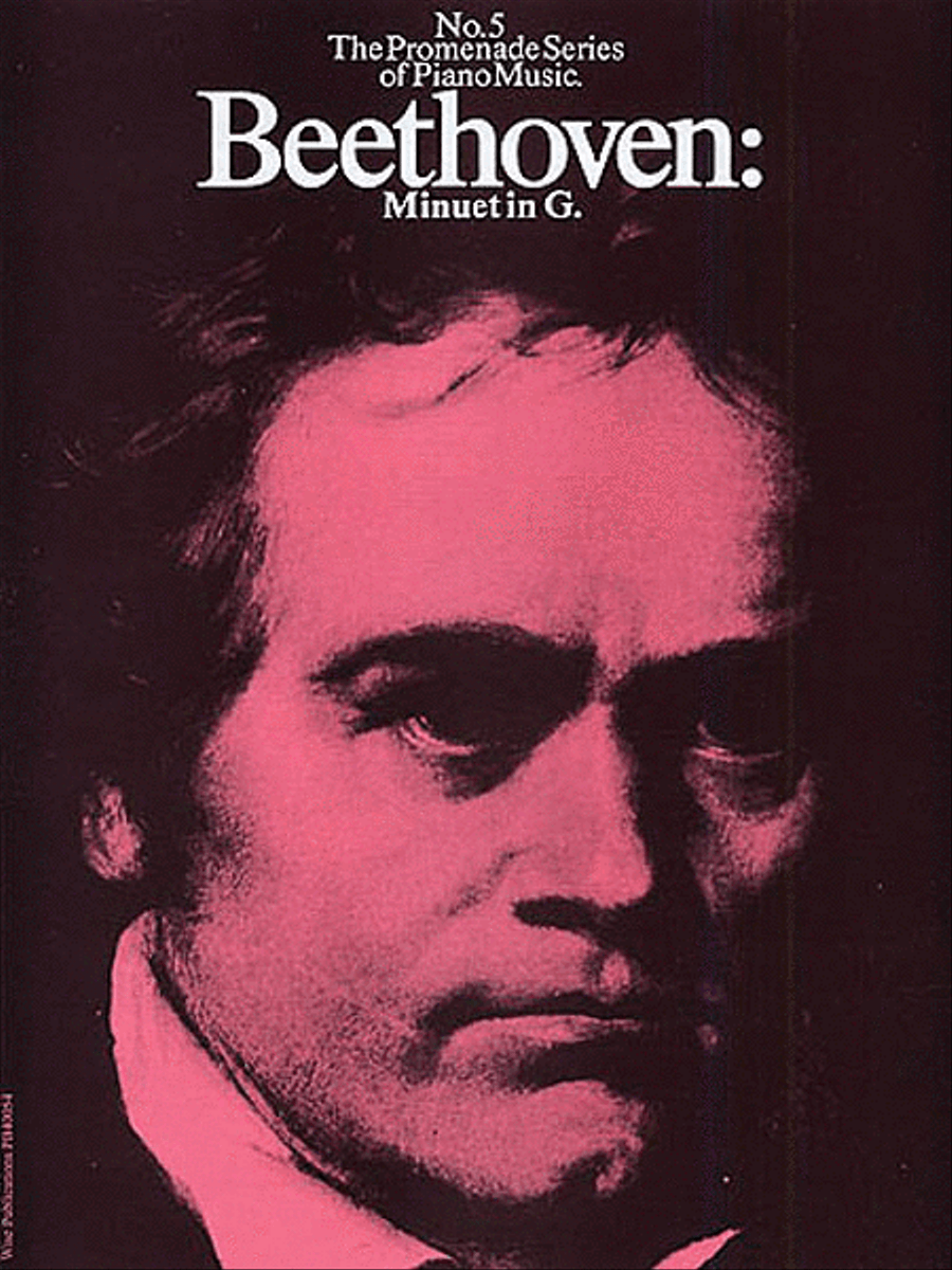 Beethoven: Minuet in G (No.5) Piano Solo scores gallery preview page 1