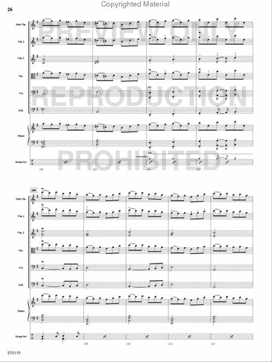Irish Legend Irish Legend String Orchestra scores gallery preview page 24
