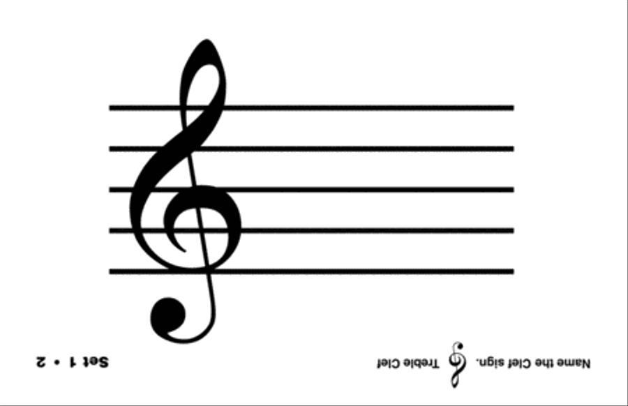 Essentials of Music Theory: Key Signature Flash Cards Key & Note References scores gallery preview page 3