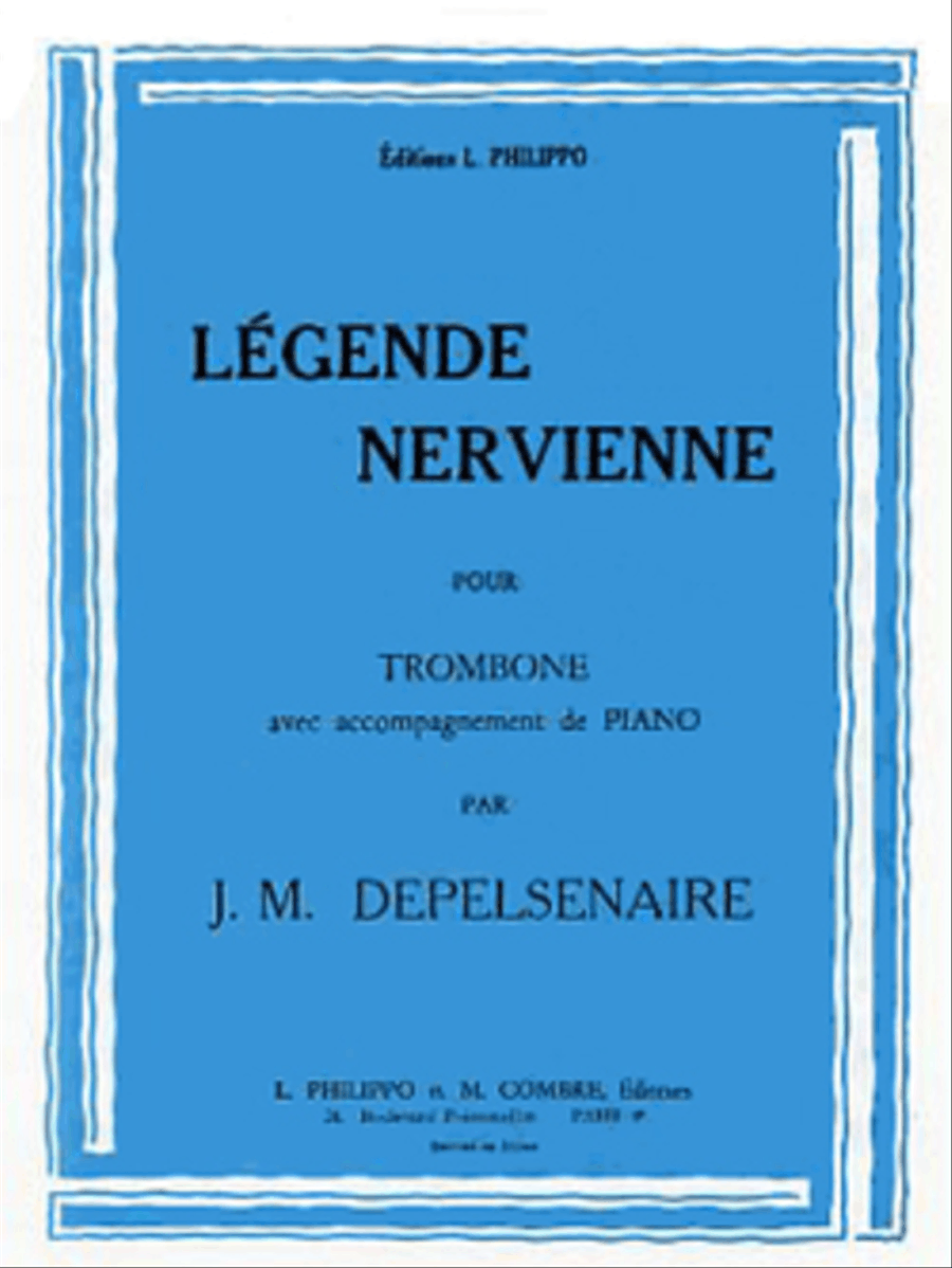 Legende nervienne Trombone scores gallery preview page 1