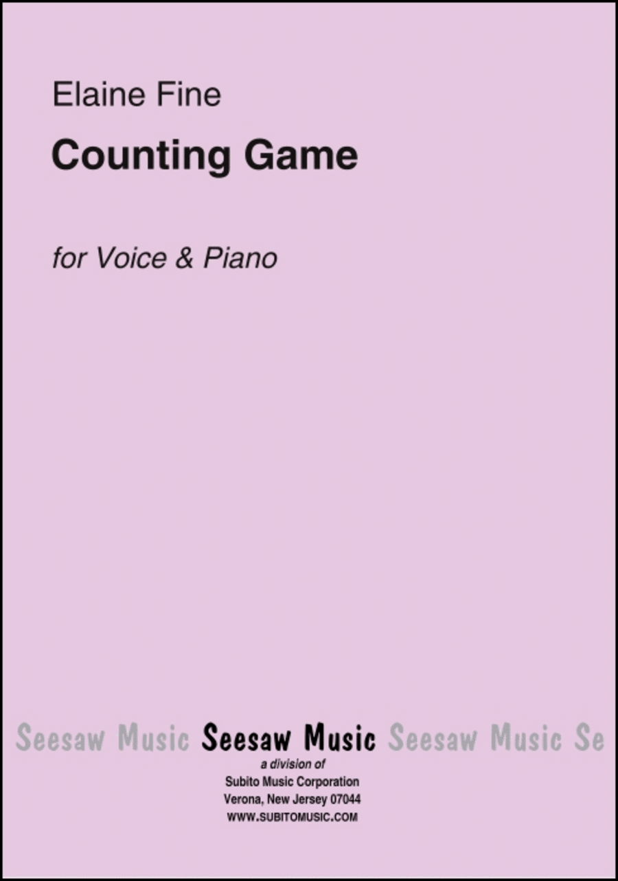 Counting Game Counting Game SSA scores gallery preview page 1