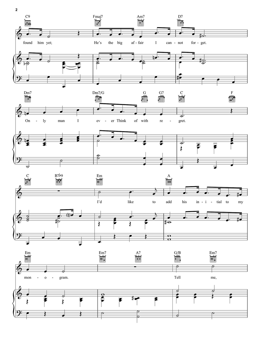 Someone To Watch Over Me Someone To Watch Over Me Guitar scores gallery preview page 2