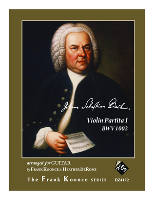Book cover for Violin Partita I, BWV 1002