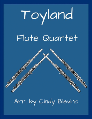 Book cover for Toyland, for Flute Quartet