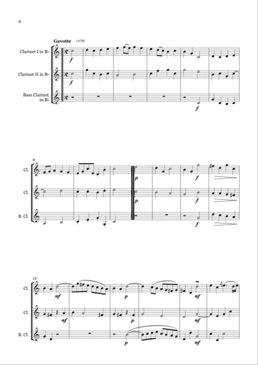 Trio Sonata Woodwind Trio scores gallery preview page 4