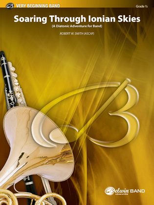 Book cover for Soaring Through Ionian Skies (A Diatonic Adventure for Band)