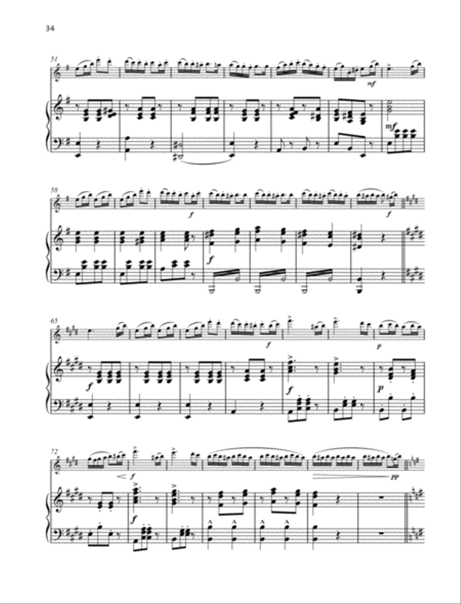Hungarian Dance Hungarian Dance Flute Solo scores gallery preview page 4
