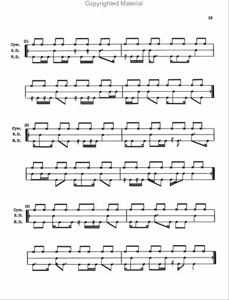 Rockin' Bass Drum, Book 2 Percussion scores gallery preview page 3
