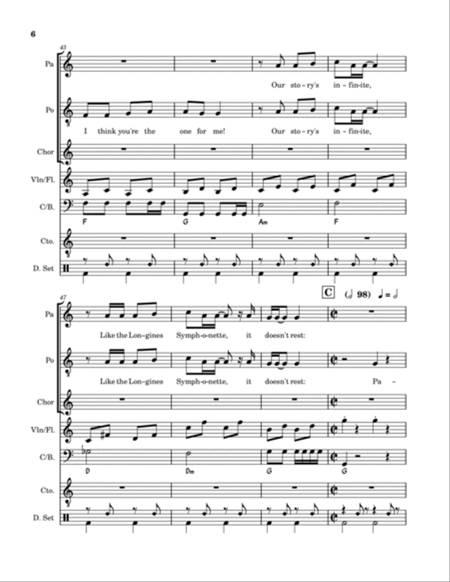 Birdhouse In Your Soul Piano, Vocal, Guitar scores gallery preview page 6