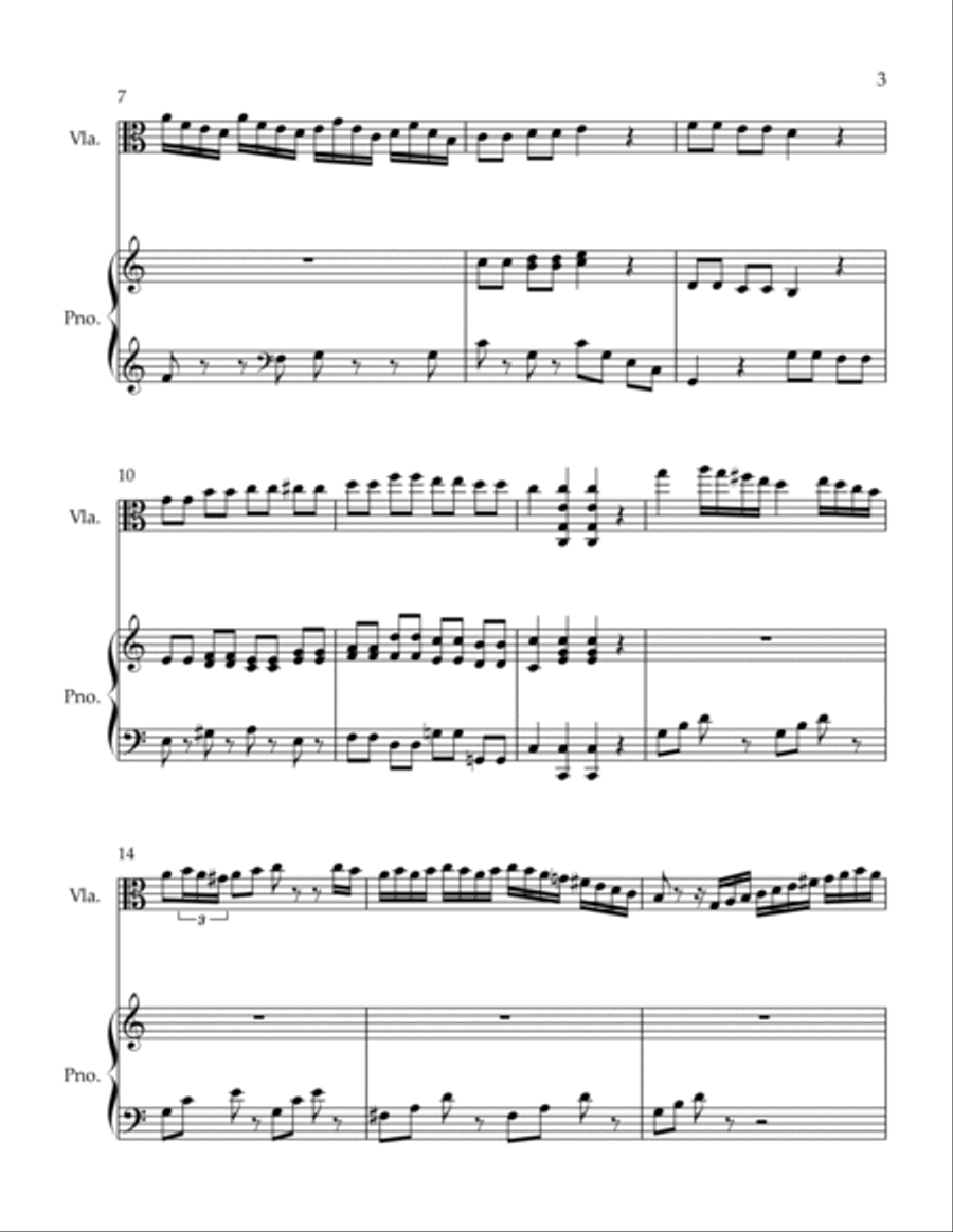 Spiritoso Viola scores gallery preview page 3