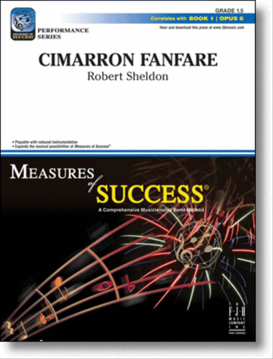Cimarron Fanfare Concert Band scores gallery preview page 1