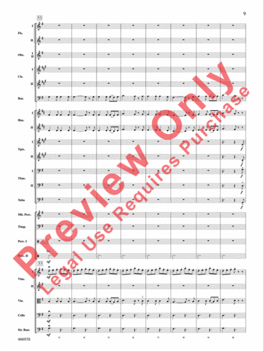 Suite of Carols Full Orchestra scores gallery preview page 10