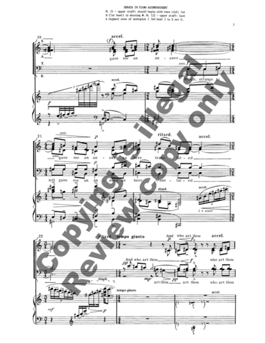A Whitman Madrigal 4-Part scores gallery preview page 10