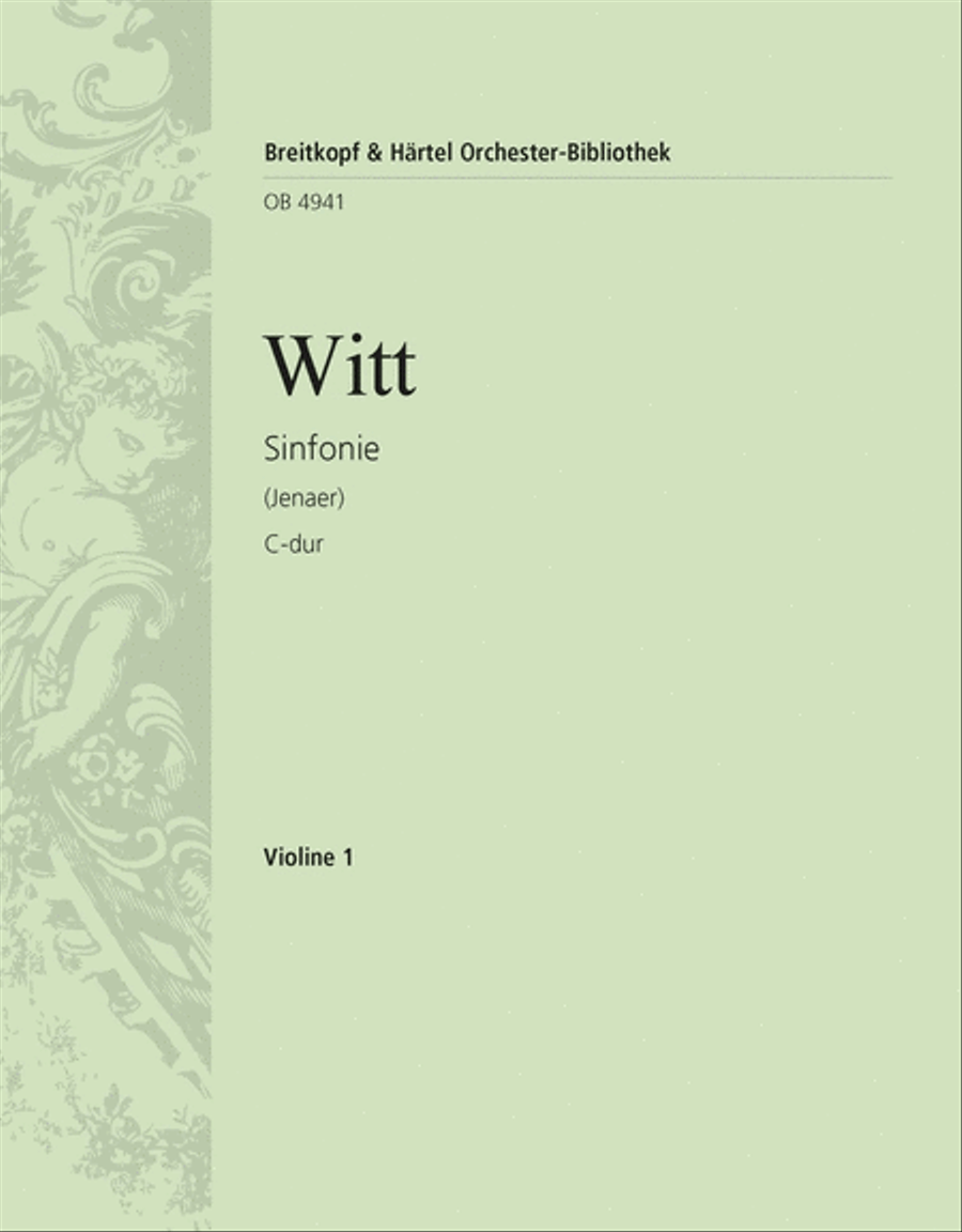 Symphony in C major (Jenaer) Orchestra scores gallery preview page 1