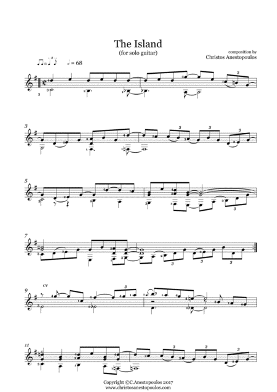The Island Acoustic Guitar scores gallery preview page 2