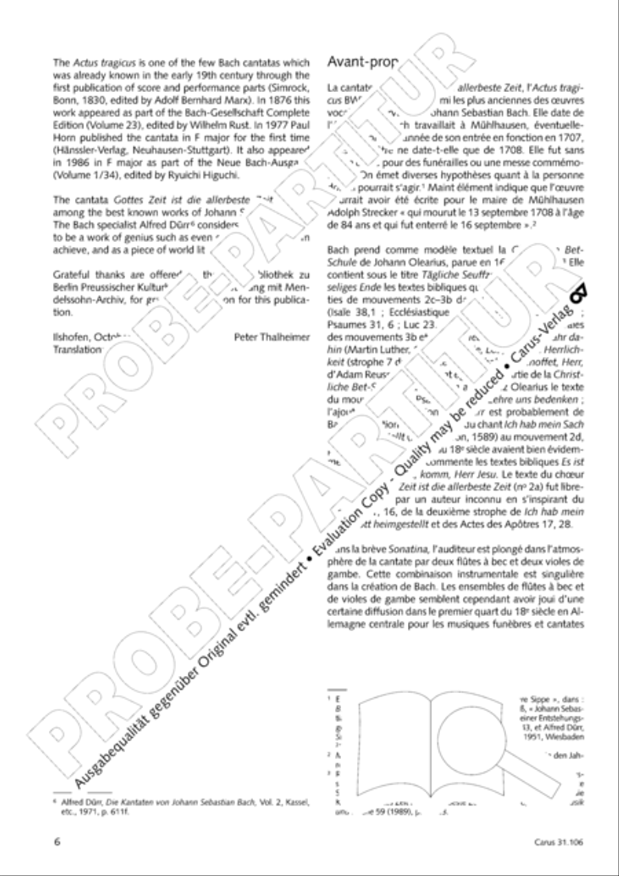 God's own time is the time appointed (Gottes Zeit ist die allerbeste Zeit) 4-Part scores gallery preview page 7