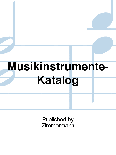 Musikinstrumente-Katalog