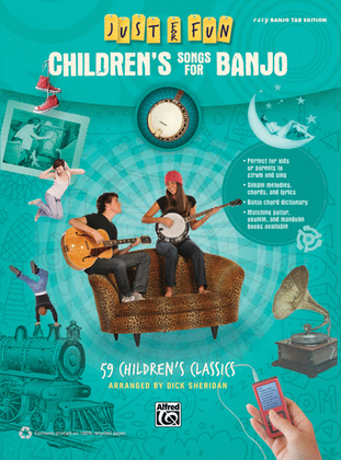 Book cover for Just for Fun -- Children's Songs for Banjo