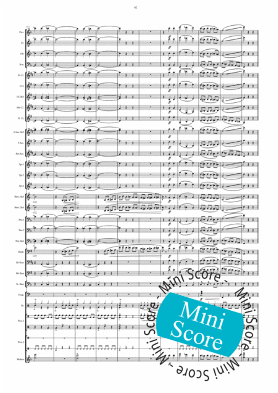 Car Concert Band scores gallery preview page 66