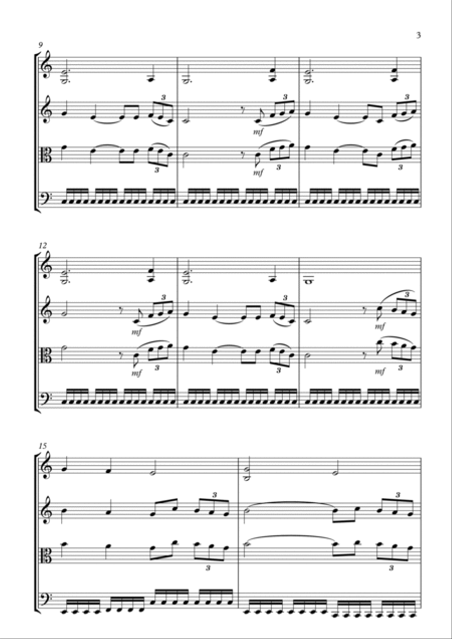 Chariots Of Fire Chariots Of Fire String Trio scores gallery preview page 4