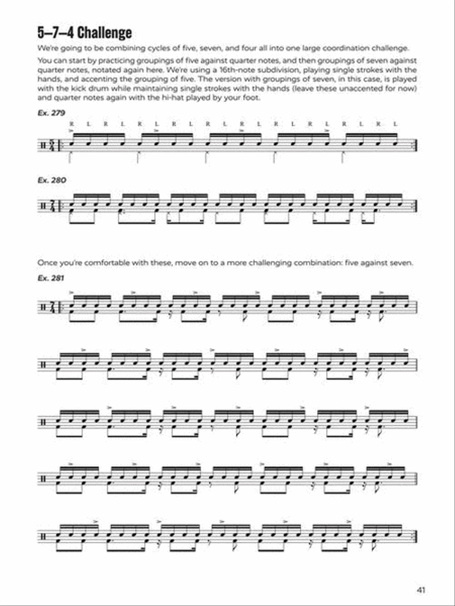 The Total Drummer The Total Drummer Drum Set scores gallery preview page 12