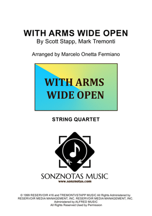 Book cover for With Arms Wide Open