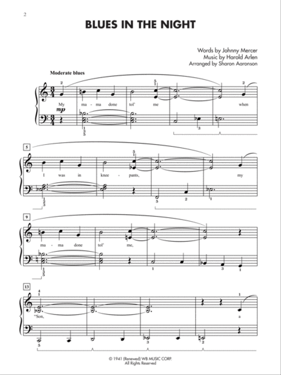 Jazz Standards for Students, Book 2 Piano Method scores gallery preview page 2