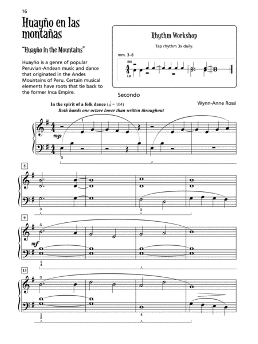 MAosica Latina para Dos, Book 1 Small Ensemble scores gallery preview page 7