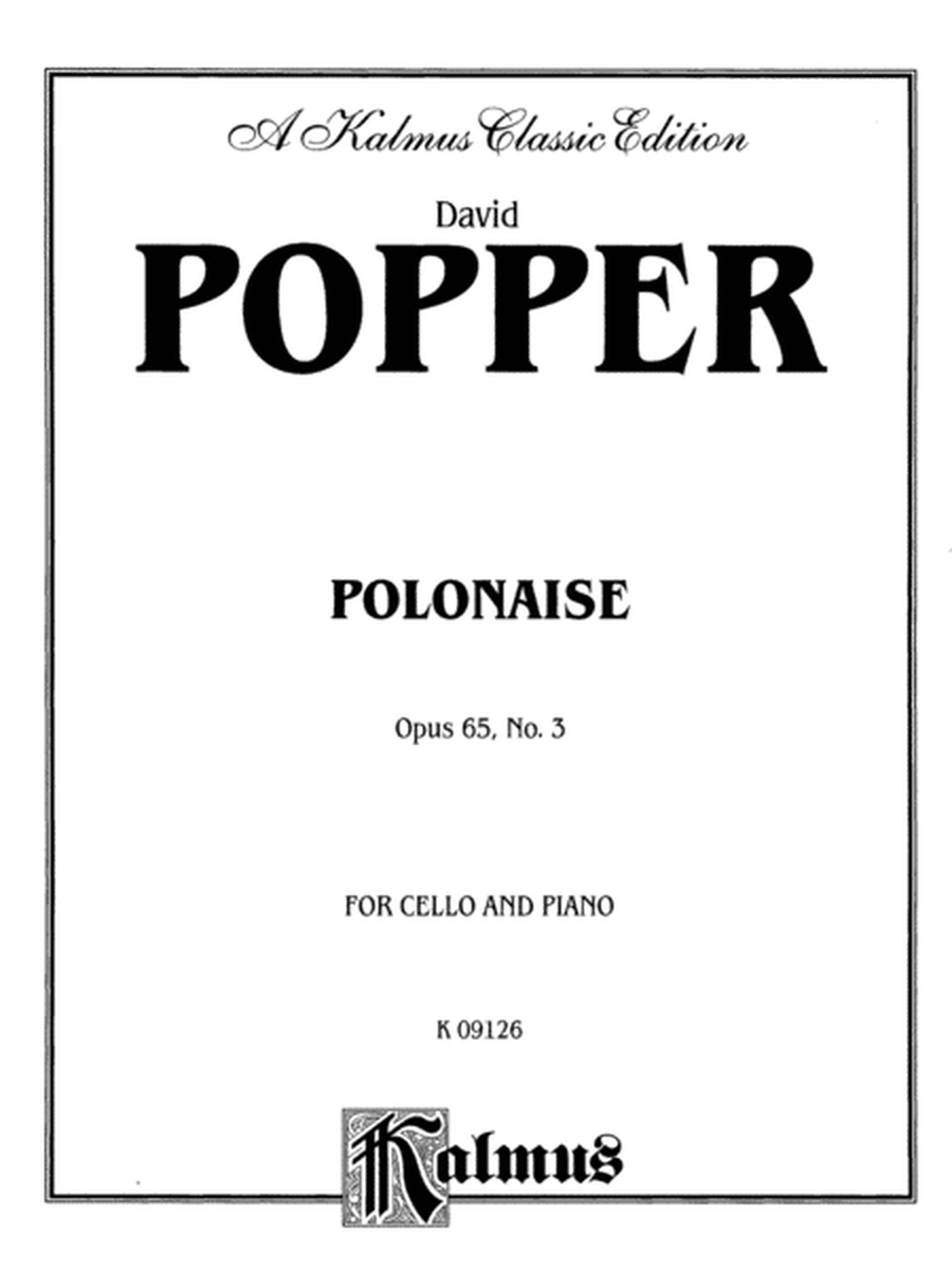 Polonaise, Op. 65/3