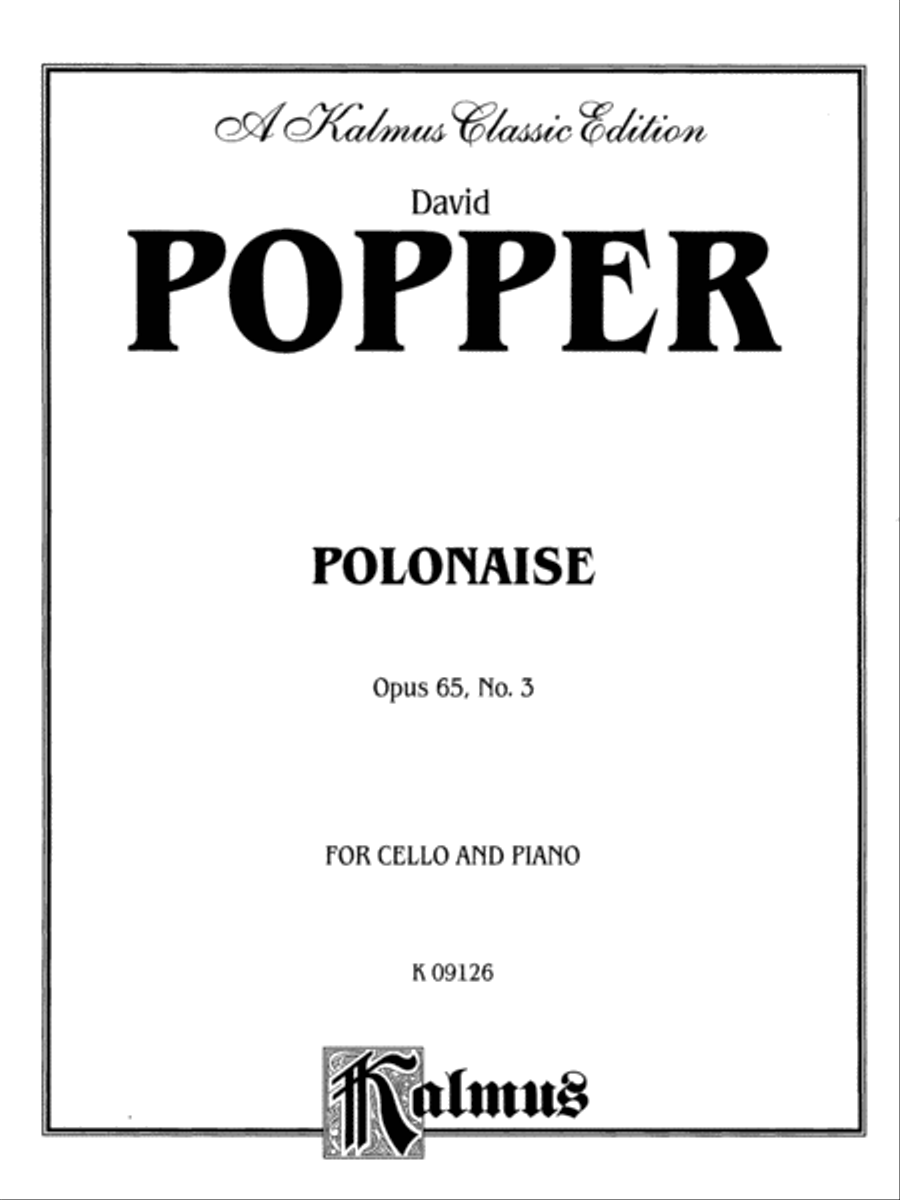 Polonaise, Op. 65/3