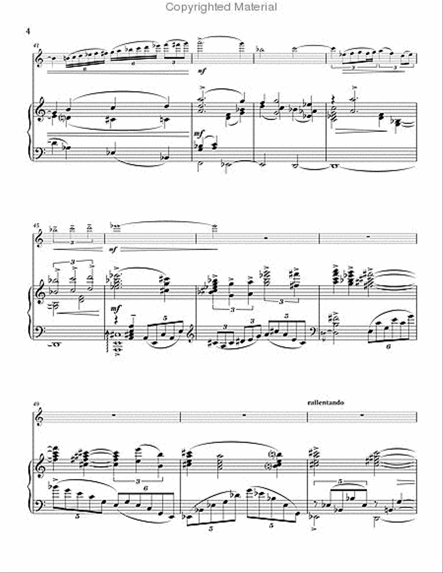 Autumn Song Piccolo scores gallery preview page 4